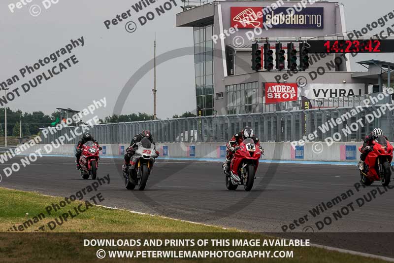 25 to 27th july 2019;Slovakia Ring;event digital images;motorbikes;no limits;peter wileman photography;trackday;trackday digital images